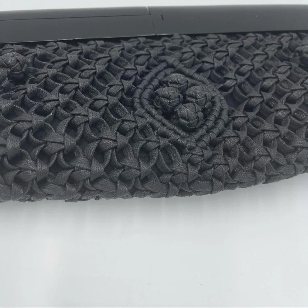 Hobo International Woven Crochet clutch
